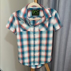 DIXXON Kids Shirt - Red and Blue